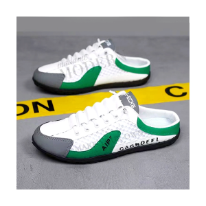 QXshop พร้อมส่ง ทุกบ้าน รองเท้าผ้าใบ สำหรับผู้ชาย มาใหม่ สไตล์สปอร์ต เท่ ไม่ซ้ำใคร แบบเปิดส้น ใส่ง่าย ระบายอากาศได้ดี มีให้เลือกหลายสี ของมันต้องมี รีบมากดน๊า