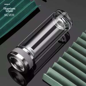 Double Layer Insulated Glass Cup Thermal