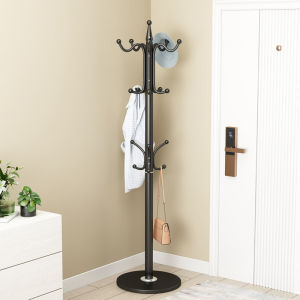 Iron Coat Rack Floor-Standing Bedroom Hanger For Home Living Room Vertical Minimalist Clothes Clothing Storage Rack
