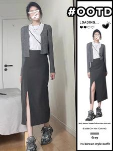 Ge·an·fei | Áo Cardigan Len Mỏng cho Phụ Nữ Mùa Thu Đông