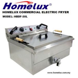 HOMELUX High Quality (30L) Commercial Electric Fryer (HBDF-30L) Ayam Gunting