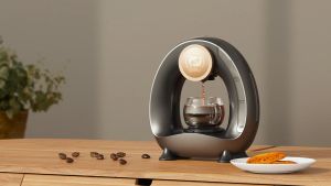 【i Cafilas】[MINI Q] Máy pha cà phê phục vụ duy nhất Sử dụng bột viên nang Thấp Decibel Im lặng Không rung