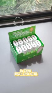 Kepala Charger Robot 2 Port Output USB 24A Batok Travel Adaptor Casan Fast Charging Android K6S