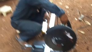 Máy cắt sắt bàn VESPA VS-355 thế hệ mới-Công suất 2500W-Kèm sẵn đá cắt-Bảo hành 6 tháng