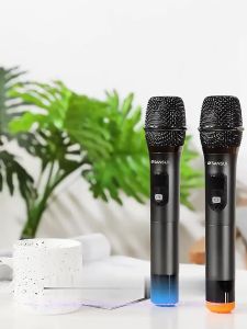 Professional Wireless Microphone Original Universal Karaoke Singing Live HD Bluetooth Audio Professional Home Performance Stage Church Wireless Microphone