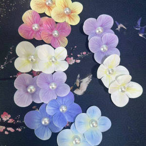 🔥Simulated Butterfly Orchid Pearl Hair Clip Spring Summer Bangs Side Clip Sweet Headdress Women LovelylifeFu👍