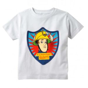 Bandai | Kids Sam Fireman Firefighter 3d Print Design T Shirt Boys Girls Aldults Funny Kawaii Short Sleeve Tops Children Aldults T-Shirts