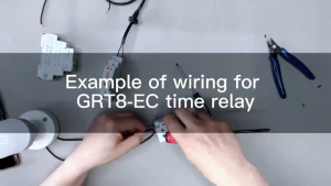 GEYA GRT8-EC 10A Dual function Timer Relay on Delay or off Delay Relay AC220V/DC24V Or AC380-440V
