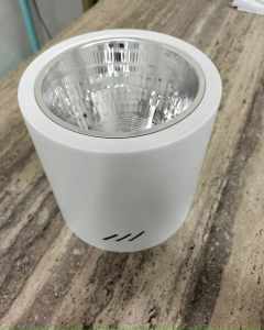 SURFACE DOWNLIGHT 6 WHITE CASING MILO TIN DESIGN E27