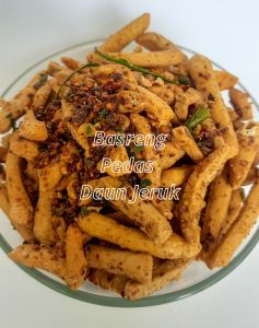 Basreng Pedas Daun Jeruk / Basreng Extra Pedas Daun Jeruk  Enak Viral