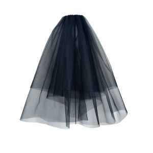 สไตล์โกธิควินเทจ ลูกไม้ ผ้าคลุมหน้า สีดำ ปาร์ตี้ฮาโลวีนการถ่ายภาพ Props Headwear อุปกรณ์เสริมสําหรับชุดเจ้าสาว < Ne1> ชุด