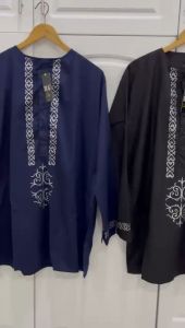 TC87.(COD)HARGA PROMO  5WARNA BAJU KOKO PRIA LENGAN PANJANG PAKISTAN /HEM KOKO PRIA/GAMIS PRIA/KEMEJA KOKO KAIRO