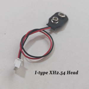 2/5/10PCS 9V Battery Buckle Button Type-I Type-T With PH2.0 XH2.54 2P Terminal Wire Plug Wire Battery Holder Cap