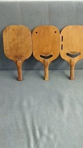 Vợt pickleball cổ điển gỗ thông