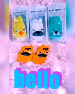 [ Rẻ Vô Địch ] Tất hình thú cổ ngắn Chống Trượt ngộ nghĩnh cho bé 0-3 tuổi