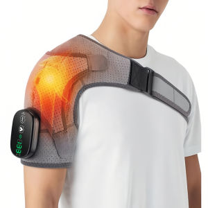 Electric Heating Shoulder Massager Heat Therapy Shoulder Brace for Frozen Shoulder Joint Soreness Blood Circulation
