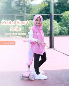 Zeeba Anak / Jilbab Olahraga Anak 6-12th