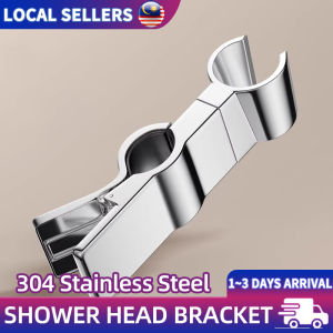 Pemegang Pancuran Mandi 304 Stainless Steel Shower Head Holder Bracket Heavy Duty 25KG Adjustable Angle