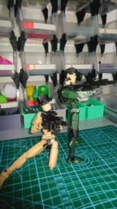 3pcs of Toys 3D Printed (Urban Soldier Desert Soldier and Jungle Soldier)