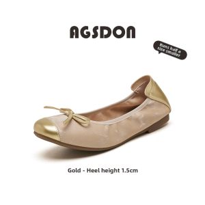 Agsdon | Flat Soft French Style Slip-On Shoes
