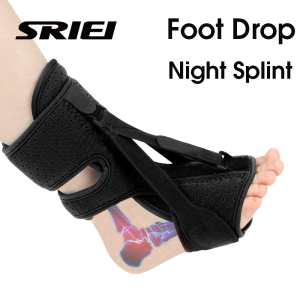 SRIEI 1PCS Plantar Fasciitis Night Splint Adjustable Foot Drop Orthotic Brace Plantar Fasciitis & Achilles Tendonitis Night Splint