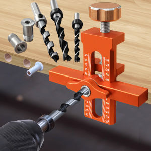 Hợp Kim Nhôm Cửa Tủ Trợ Lý Lắp Đặt Thiết Bị Đàn Hồi Tủ Quần Áo Bằng Gỗ Cửa Đục Lỗ Nâng Tự Làm Dụng Cụ