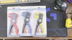 Kìm Tuốt Dây Tự Động Phạm Vi 02-6mm Máy Cắt Dây Dẹt Có Thể Điều Chỉnh Dành Cho Thợ Điện Tay Cầm Uốn Cong Đa Chức Năng Bằng Thép Carbon