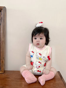 Sleeveless Baby Romper for Hot Summer