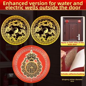 WANSHIXIANG | Feng Shui Correction Sticker for Outdoor Fixtures Door Entrance