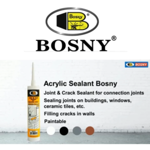 Bosny Acrylic Sealant 300ml 1pc: A Comprehensive Guide