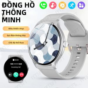 laxasfit | Đồng Hồ Thông Minh LAXASFIT Màn Hình Cảm Ứng Đầy Đủ Thể Thao Theo Dõi Sức Khỏe Đàm Thoại Bluetooth Tương Thích Android IOS Dành Cho Cả Nam Và Nữ Tích Hợp Theo Dõi Nhịp Tim Và Giấc Ngủ