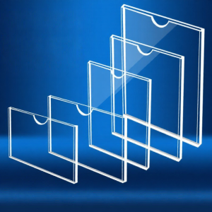 QINLEYI | Acrylic Announcement Display Board A4 Slot