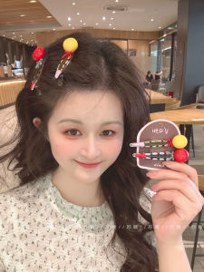 Original Design Ball Butterfly Knot Polka Dot Hair Clip Womens Fashion Hair Accessories Side Duckbill Hair Clamp Hair Decorations