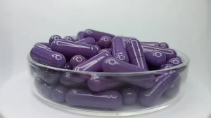1000pcs Size 0 Purple Color OSPA High Quality Empty Gelatin Capsule