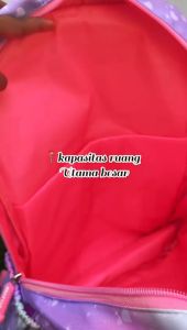 Tas Sekolah Anak Perempuan Anti Air Model Kulkas Pelangi Import / Tas Sekolah Anak Perempuan Cewek SD SMP SMA