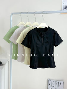 เสื้อผ้าโยคะสำหรับผู้หญิง แห้งเร็ว ออกกำลังกาย ปัลลิต้า ฤดูร้อน 2025 ชุดกีฬา ชุดกีฬาแบดมินตัน ชุดออกกำลังกายกลางแจ้ง