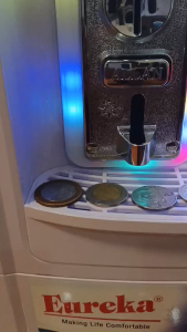 HOT/COLD- EXCEL- WATER VENDO MACHINE - COMPRESSOR TYPE - COIN OPERATED