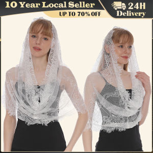 Summer Women Lace Ring Scarf New White Black Solid Hollow-out Scarves Soft Female Shawl Foulard Wedding Wrap Shawls Korean Style