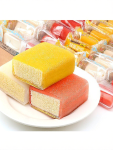 Mixed Flavor Mochi Snack Cake Breakfast Evening Leisure Food