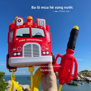 Portable Pull Type Water Gun Toy