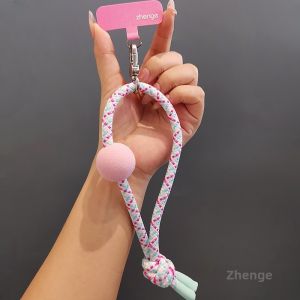 ZHENGEGE | Adjustable Woven Handmade Sturdy Anti-lost Mobile Phone Lanyard