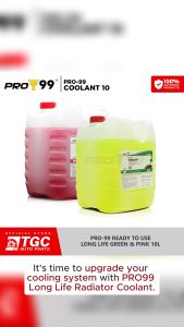 PRO 99 Long Life Radiator Coolant 10L 10 Liters