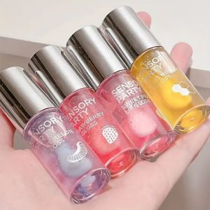 Dầu Dưỡng Môi Hương Trái Cây Serum Bóng Mượt Dưỡng Ẩm Công Thức Không Nhờn Nuôi Dưỡng Cho Đôi Môi Mềm Mại Mịn Màng Chăm Sóc Môi Dành Cho Cả Nam Và Nữ