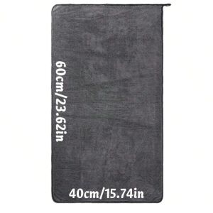 Khăn Lau Xe Hơi Sợi Microfiber Cỡ Lớn Siêu Thấm Hút Kích Thước 40cm X 60cm Khăn Lau Hiệu Quả Cho Việc Vệ Sinh Xe Hơi