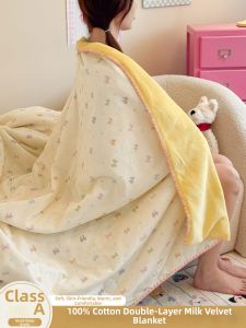 Kiss Dear | Milk Velvet Throw Blanket