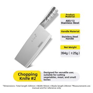 SHI BA ZI ZUO | Home & Chef Professional Chopping Cutting Knife