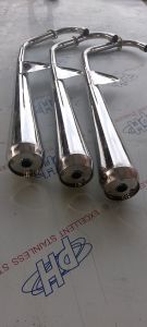 Chicken pipe Muffler for TMX 125 Alpha . version 1 in 2