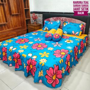 Seprei Rumbai Pengantin Size 180X200 cm Sprei Poni Rumbai