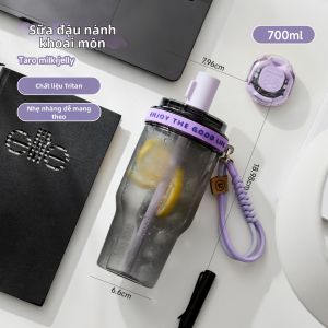 SIYUE | Chai Nước Tritan Pha Trà Lạnh Di Động
