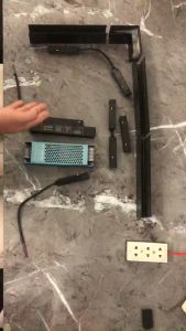 Bộ Phụ Kiện Cho Hệ Đèn Ray Nam Châm Với Chức Năng Nối Thông Mạch Điện Nối Góc Giữa Các Thanh Ray Nam Châm